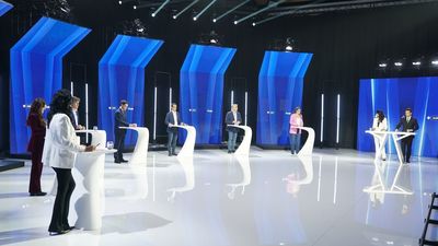 Los posibles pactos de gobierno centran el debate de las elecciones vascas en EITB