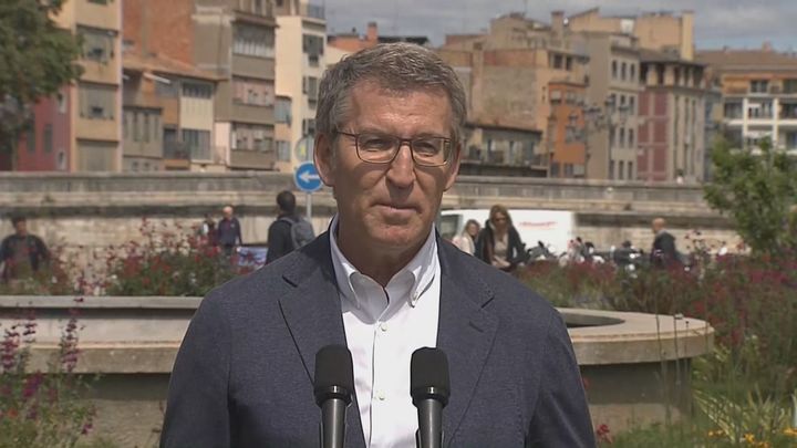 Feijóo reta al PSOE a comprometerse ante notario a no pactar con Bildu si no condena a ETA