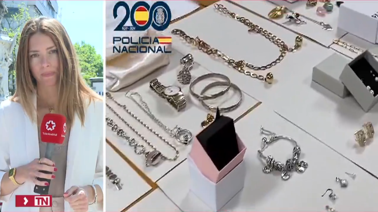 Detienen a una empleada del hogar por el robo de joyas valoradas en más de 100.000 euros en Chamberí