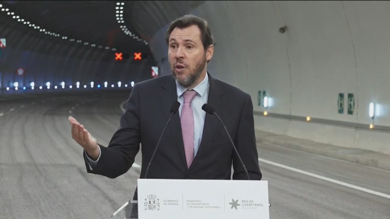 El ministro de Transportes Óscar Puente