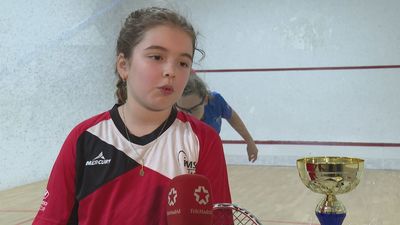 Daniela Monforte, el futuro del squash español