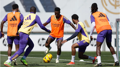 El Real Madrid prepara el clásico con Vinícius y sin Carvajal