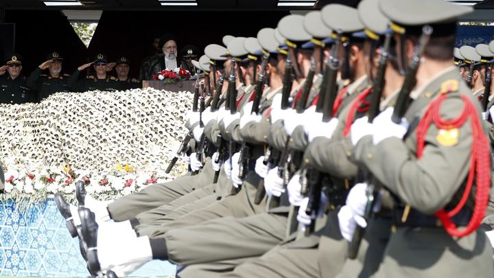 Desfile militar en Irán