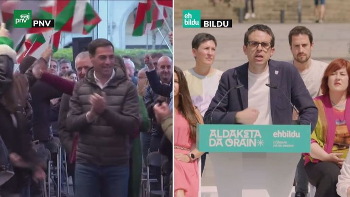 Último día de campaña electoral en el País Vasco