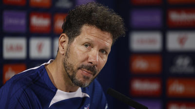 Simeone: "Estamos en una etapa de hablar poco y de ir partido a partido"