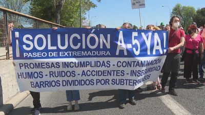 Vecinos de Aluche y Campamento exigen soterrar la A-5 hasta Avenida de los Poblados