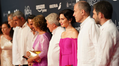 Ayuso espera recibir el año que viene la gala de los Premios Latino en Madrid, "la casa de la libertad"