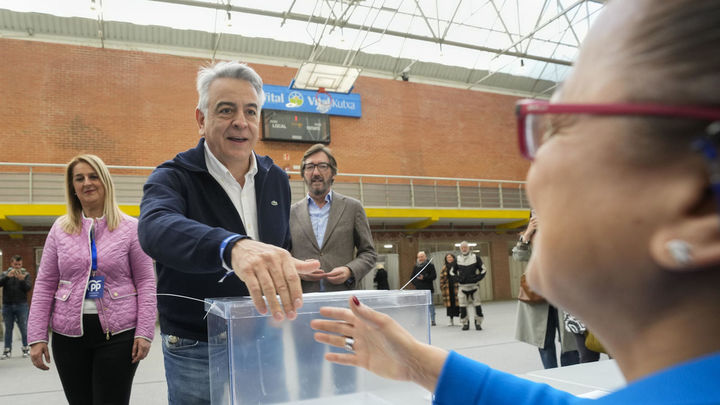 El candidato a Lehendakari del Partido Popular, Javier de Andrés / EFE