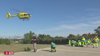 Así se forma el personal de SUMMA para intervenir con helicópteros medicalizados