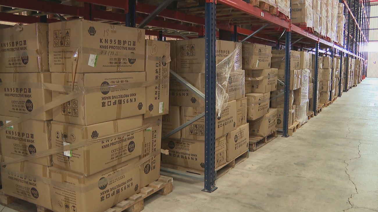 Baleares destruyó 80 palés de mascarillas del almacén donde guardó las de Koldo