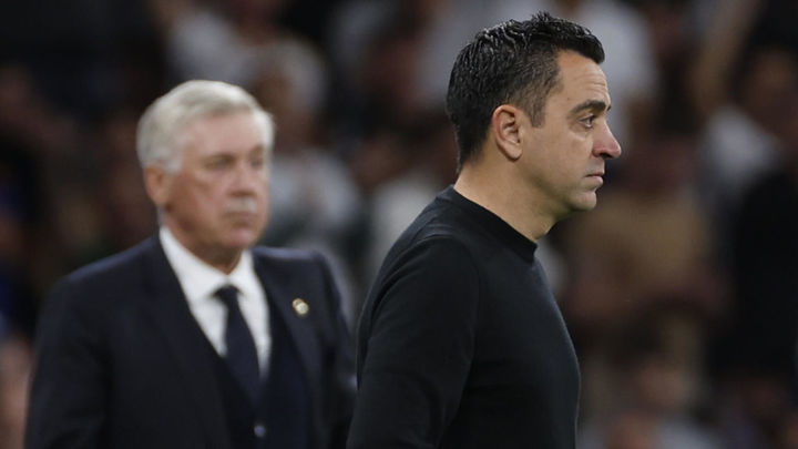 Ancelotti y Xavi / EFE