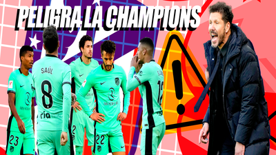 El Atlético de Madrid, ante el riesgo de quedarse sin Champions