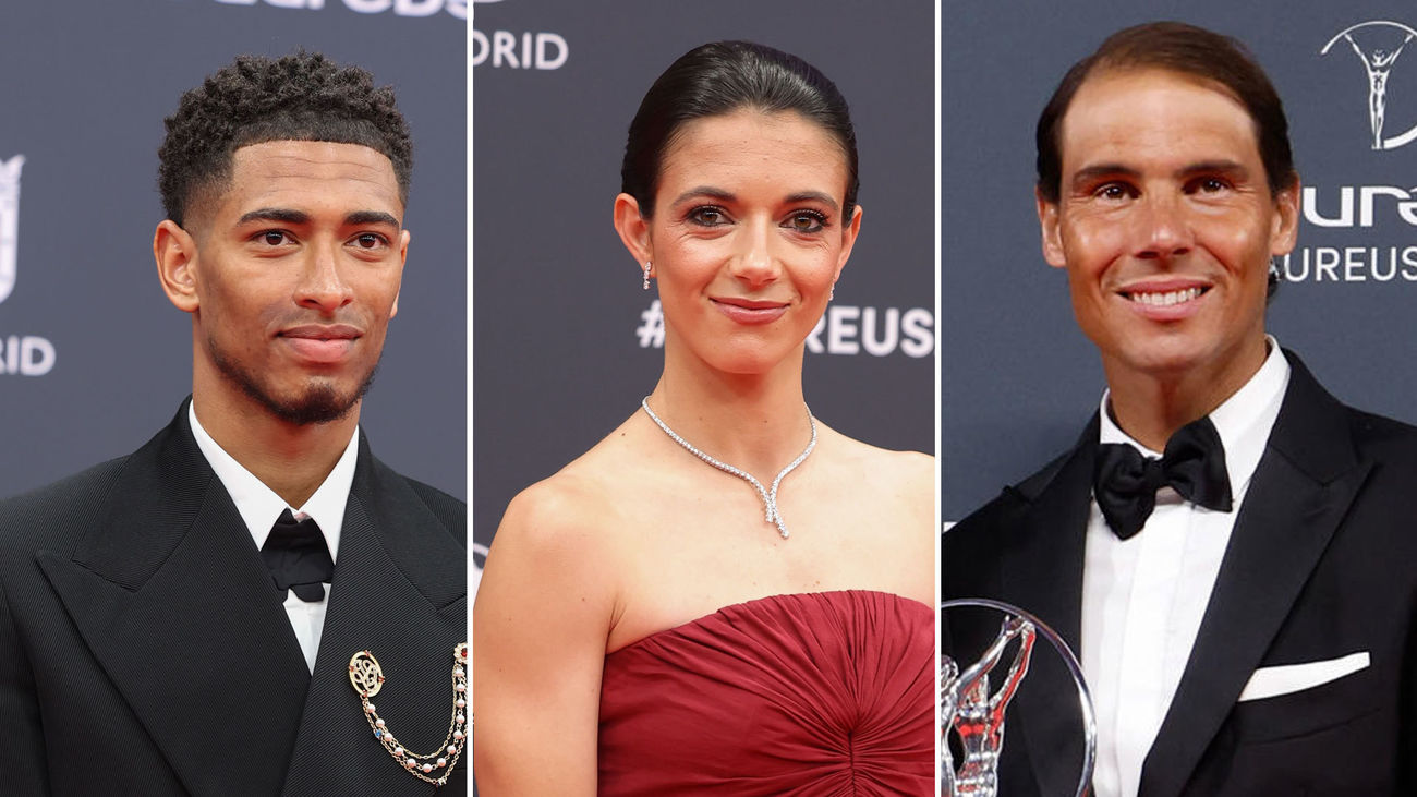 Jude Bellingham, Aitana Bonmatí y la Fundación Rafa Nadal, premios Laureus 2024
