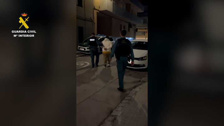 'Latin King detenido en la 'Operación Kamaleones' / GUARDIA CIVIL