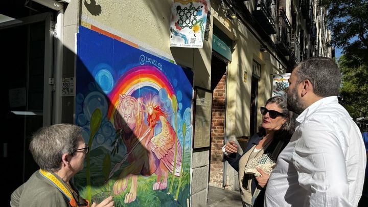 Las abuelas grafiteras de Lavapiés