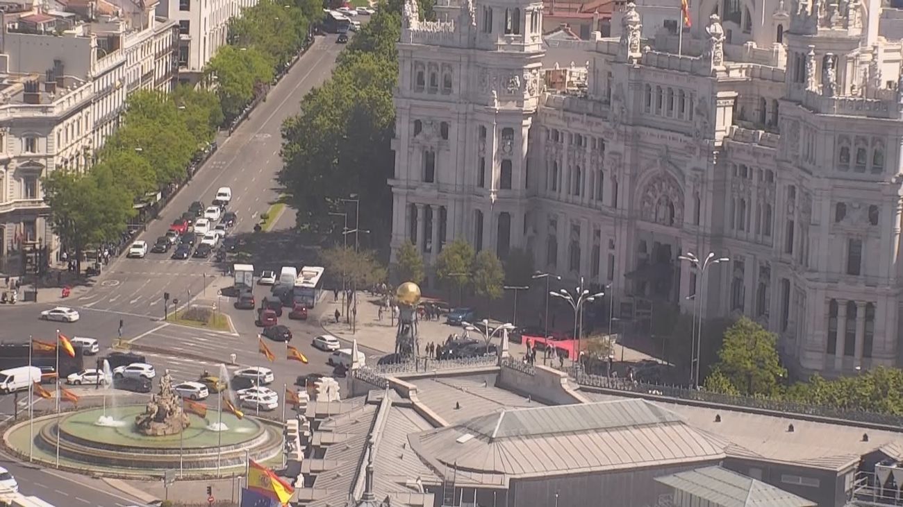 Cortes de tráfico en el entorno de Cibeles desde las cinco de la tarde por la celebración de los premios Laureus