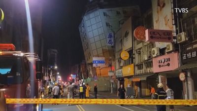 La tierra continúa temblando en Taiwán y las réplicas del 3 de abril derrumban parcialmente 4 edificios