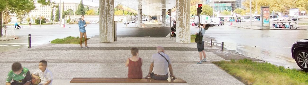 Madrid reformará la zona peatonal del puente de Raimundo Fernández Villaverde
