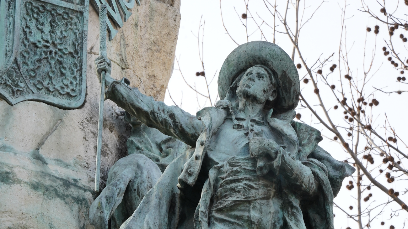 Monumento a Andrés Torrejón, uno de los alcaldes de Móstoles que se sublevó contra los franceses