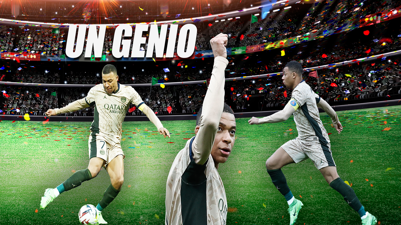 Mbappé, 43 goles en 43 partidos y a una victoria del título de Liga