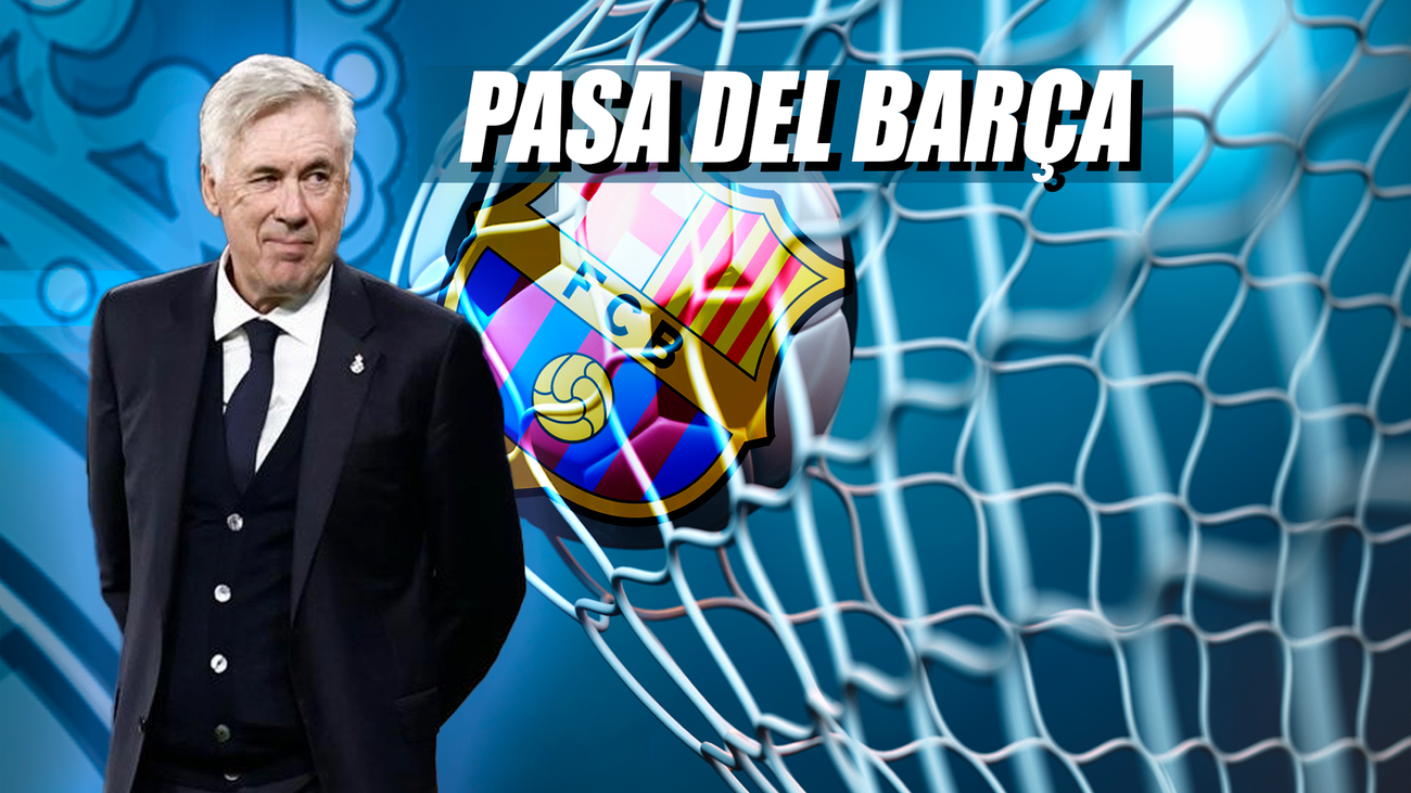 Ancelotti sobre las quejas de Laporta: "Las palabras se las lleva el viento"