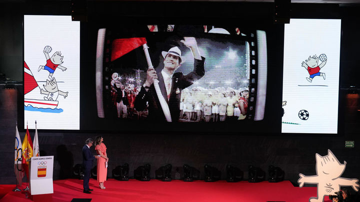 El Comité Olímpico Español rindió homenaje a los deportistas que participaron en los Juegos Olímpicos  de 1992 / EFE