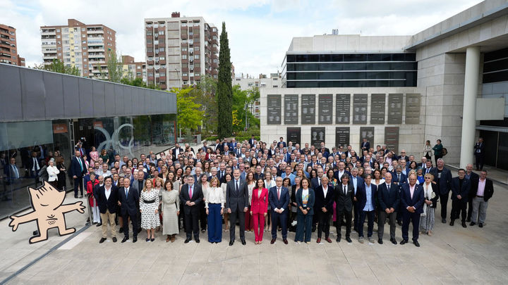 El Comité Olímpico Español rindió homenaje a los deportistas que participaron en los Juegos Olímpicos  de 1992 / EFE