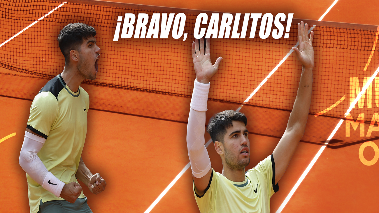 Un buen Carlos Alcaraz deja en evidencia a Shevchenko