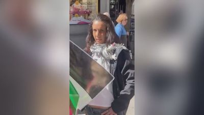 Detenida la manifestante propalestina que agredió a una mujer judía en Madrid