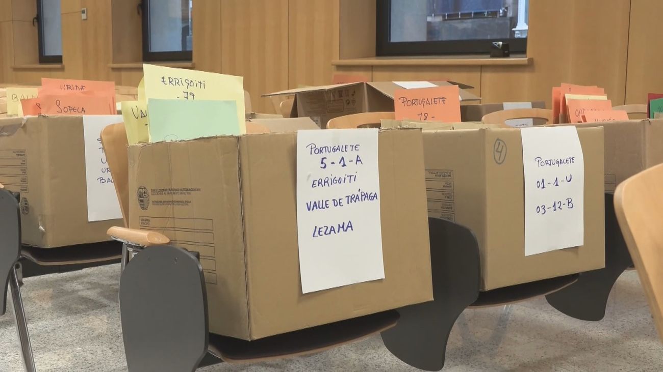 El voto CERA no altera el reparto de escaños en el País Vasco