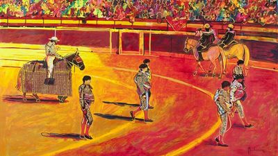 La exposición 'Flores y feria' de Muher, llega a Madrid después de Singapur, Hong Kong y Milán