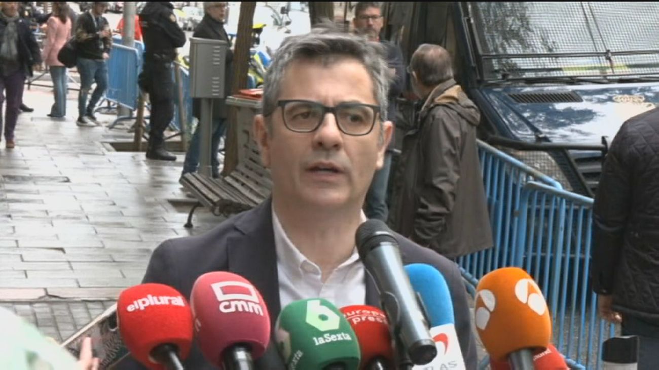 Ministros y dirigentes socialistas cargan contra el PP y Vox y dicen que está en cuestión la democracia