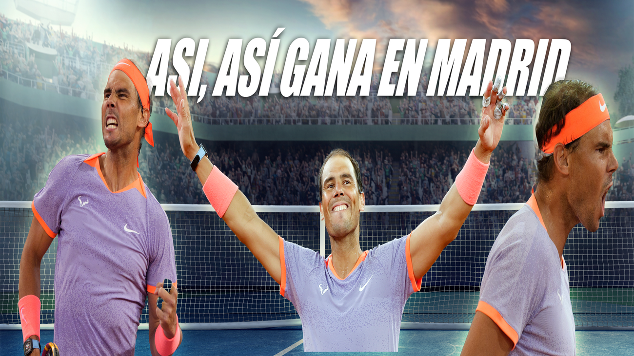 Nadal alarga su estancia en Madrid tras ganar a De Miñaur