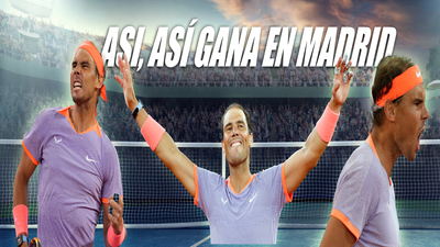 Nadal alarga su estancia en Madrid tras ganar a De Miñaur