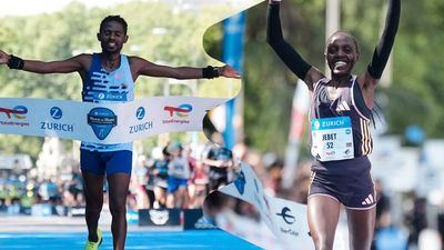 Tafa Dekeba y Naom Jebet reinan con autoridad en el Maratón de Madrid