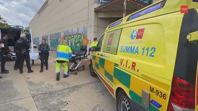 Un joven, grave tras caer desde una altura de 6 metros en una nave abandonada en Las Rozas