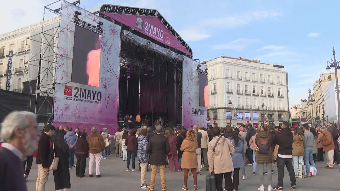Antonio Carmona y Lizarra inauguran los conciertos del 2 de Mayo