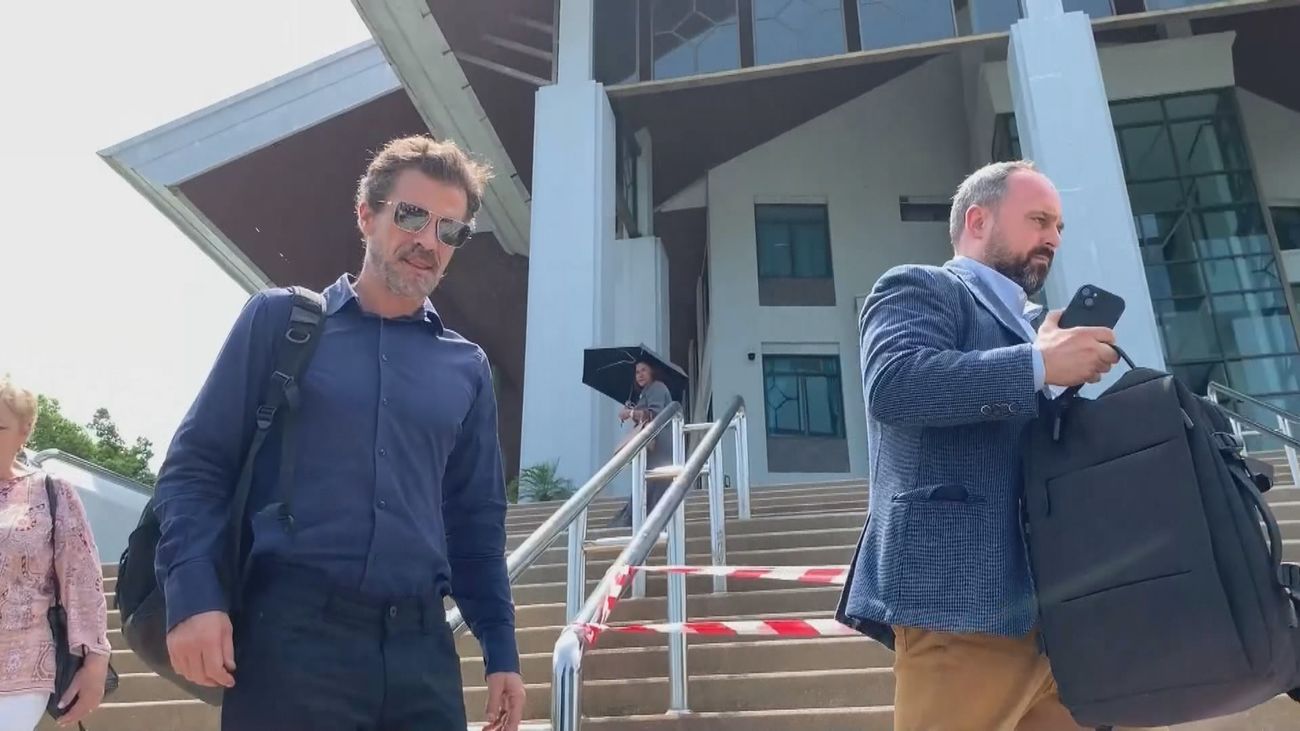 Daniel Sancho termina su declaración con las preguntas de la Fiscalía