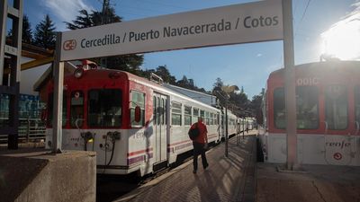 La línea C9 Cercedilla-Cotos realiza el domingo su último trayecto antes de cerrar un año para su renovación