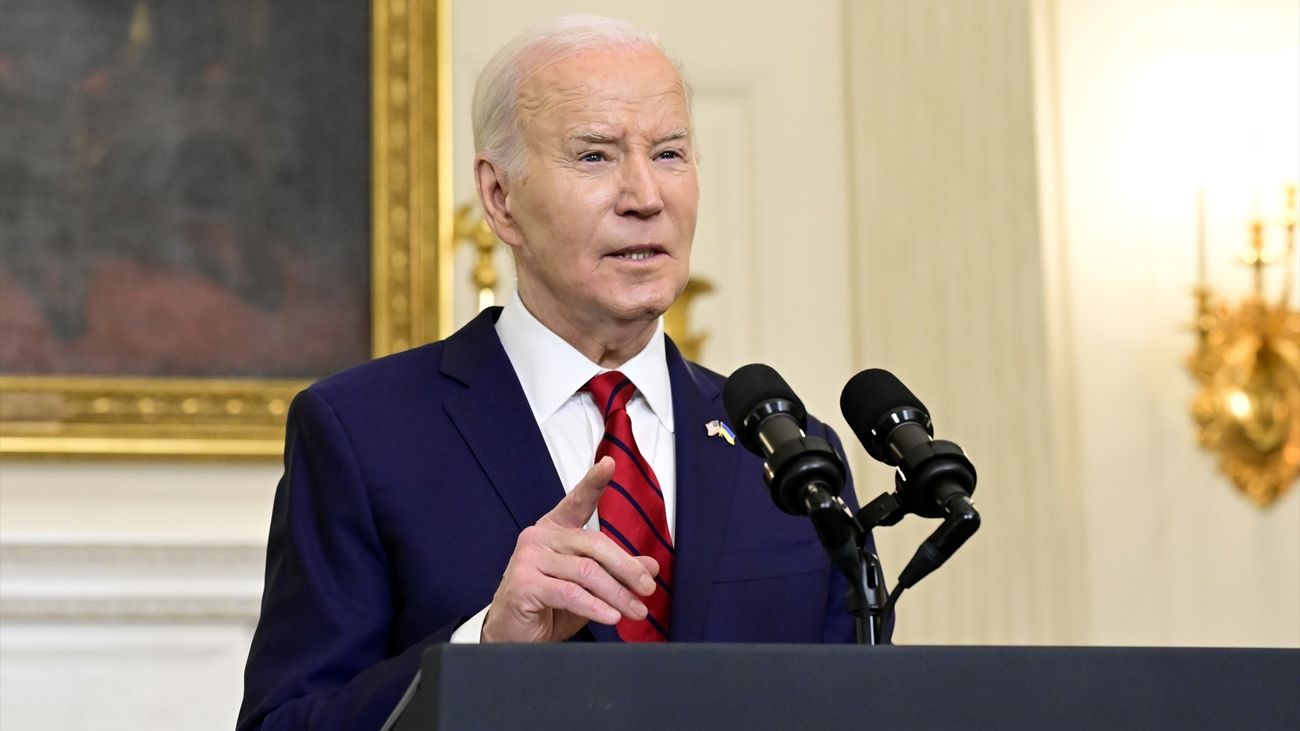 Biden condena la violencia en las protestas universitarias contra la guerra en Gaza