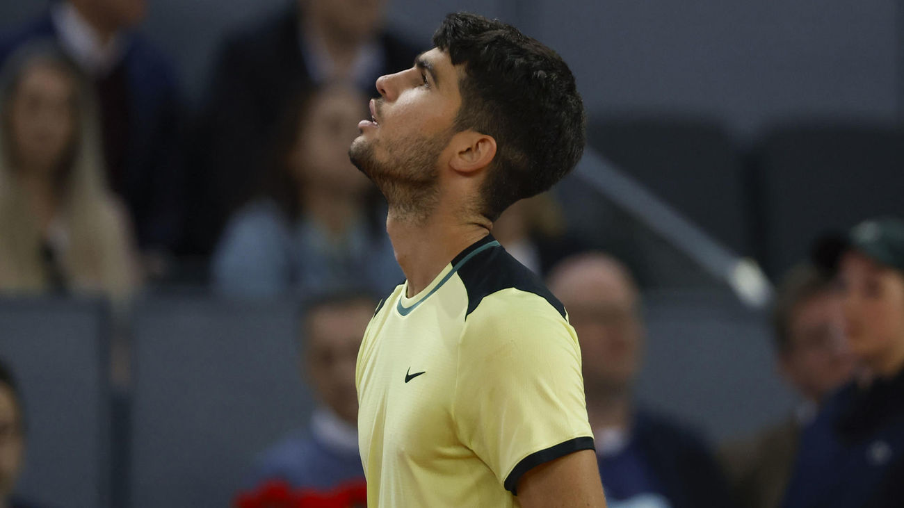 Alcaraz renuncia por lesión jugar el Masters 1.000 de Roma