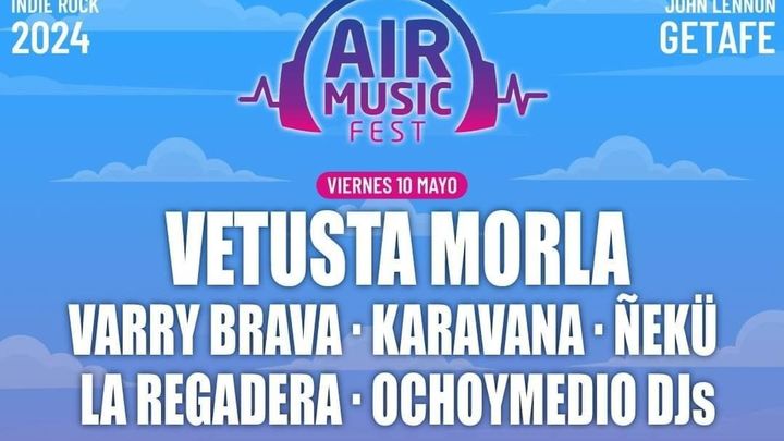 Cancelado el festival Air Music Fest que se iba a celebrar el 10 y 11 de mayo en Getafe