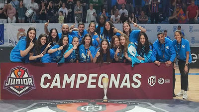 Oro para el Estudiantes, plata para el Real Madrid en el Campeonato de España Junior de baloncesto