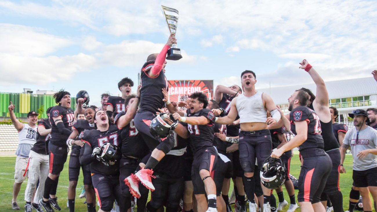 Black Demons Las Rozas gana la Spanish Bowl ante Osos Rivas