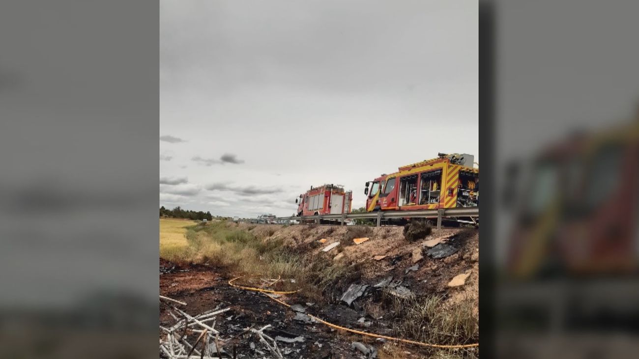 Muere el piloto avioneta al caer en Alcázar San Juan tras participar en un festival aéreo en Murcia