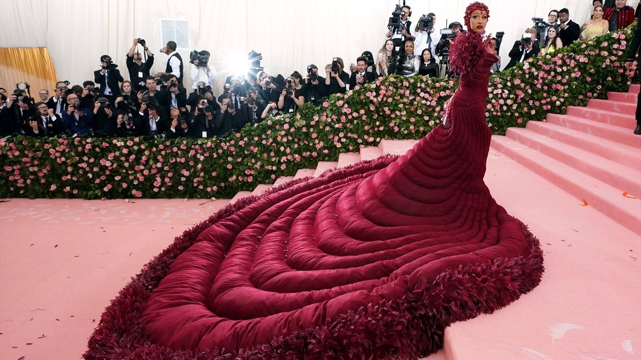Cardi B en la Met Gala 2019