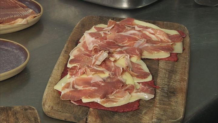 Relleno de cachopo de 'El Quillo' / Telemadrid