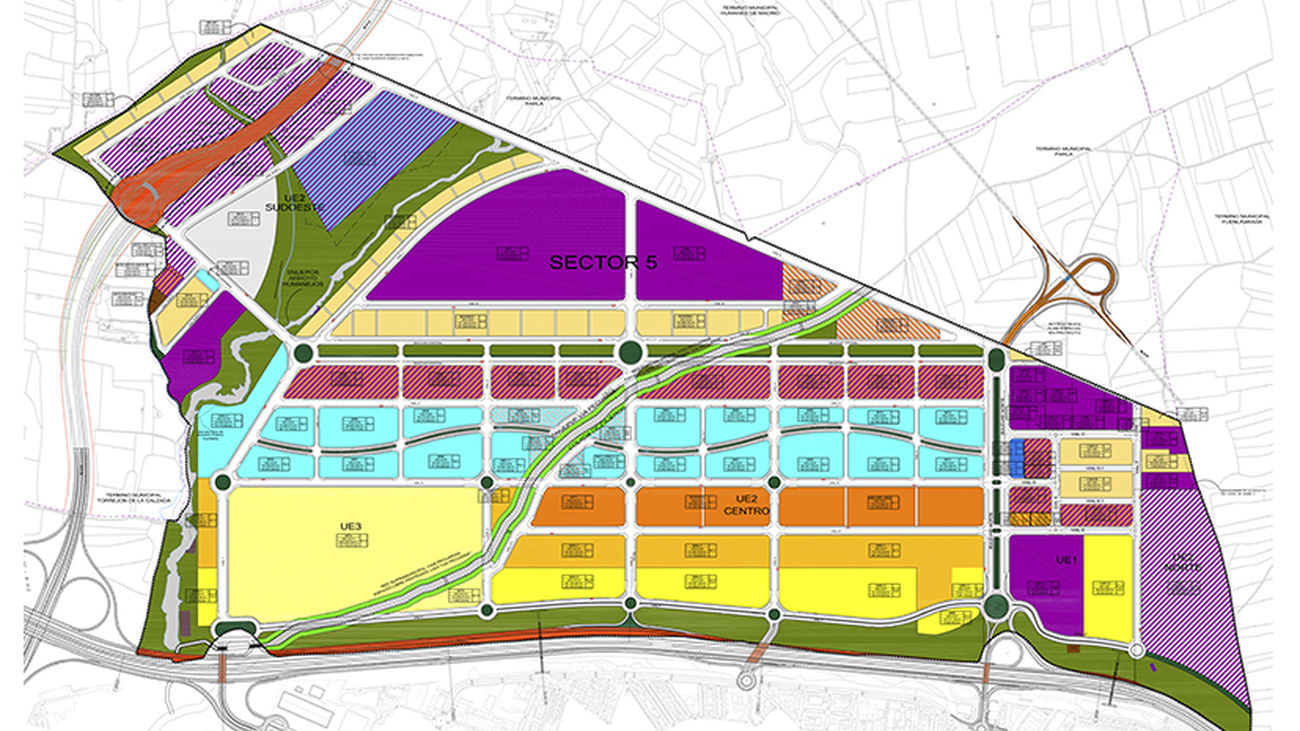 Parla recurrirá a la expropiación por convenio para impulsar el PAU-5