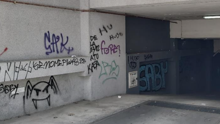 La Policía Local de Sanse identifica y denuncia a otro grafitero
