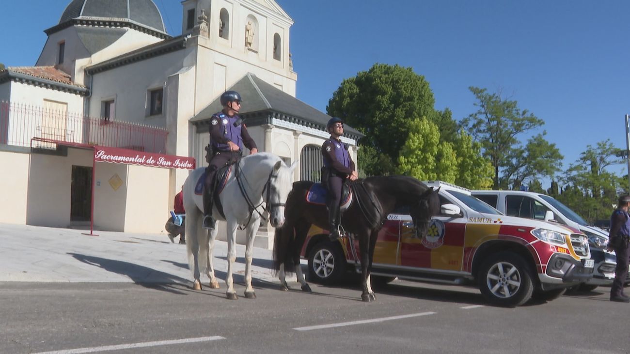 Más de 2.000 policías y 300 efectivos de emergencias sanitarias para las fiestas de San Isidro de Madrid